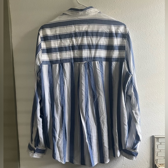 RAILS Hayden Button Down Striped Top - Picture 3 of 4